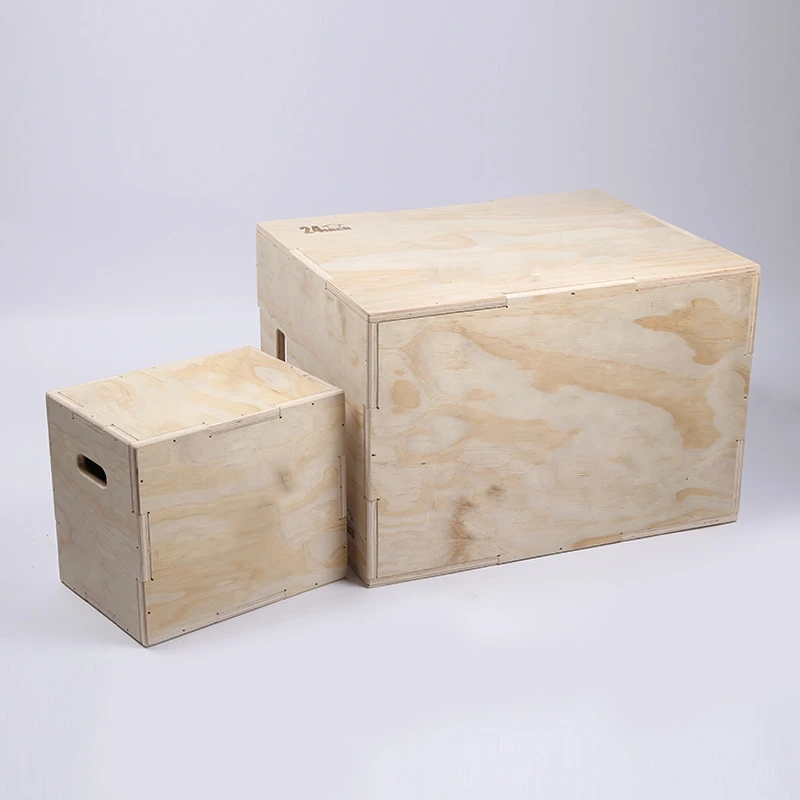 Plyo Jump Box - 2026 3-in-1 Assembled Wooden Plyo Jump