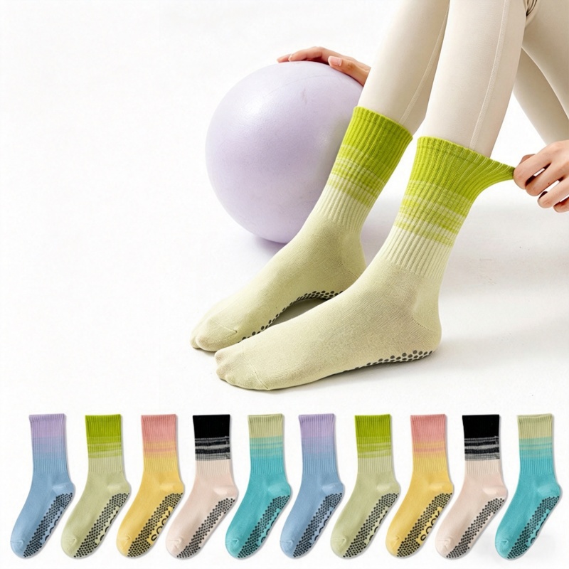 Yoga & Fitness Center - Dreamlikelin 1 Pair Women's Mid-Calf Yoga