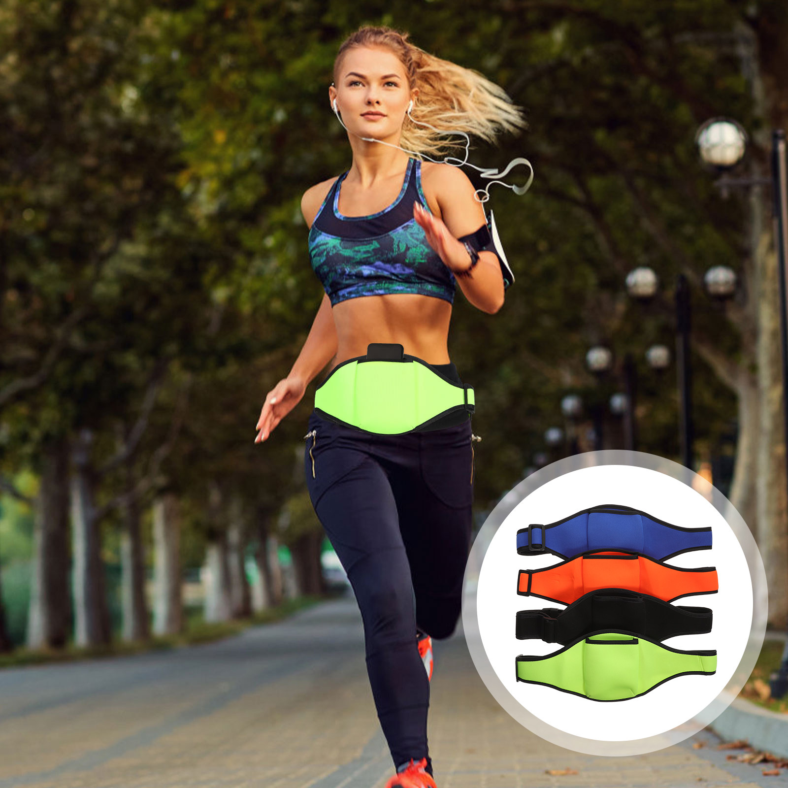 Yoga And Fitness Instructor - 4Pcs Microphone Waist Belts Premium Diving