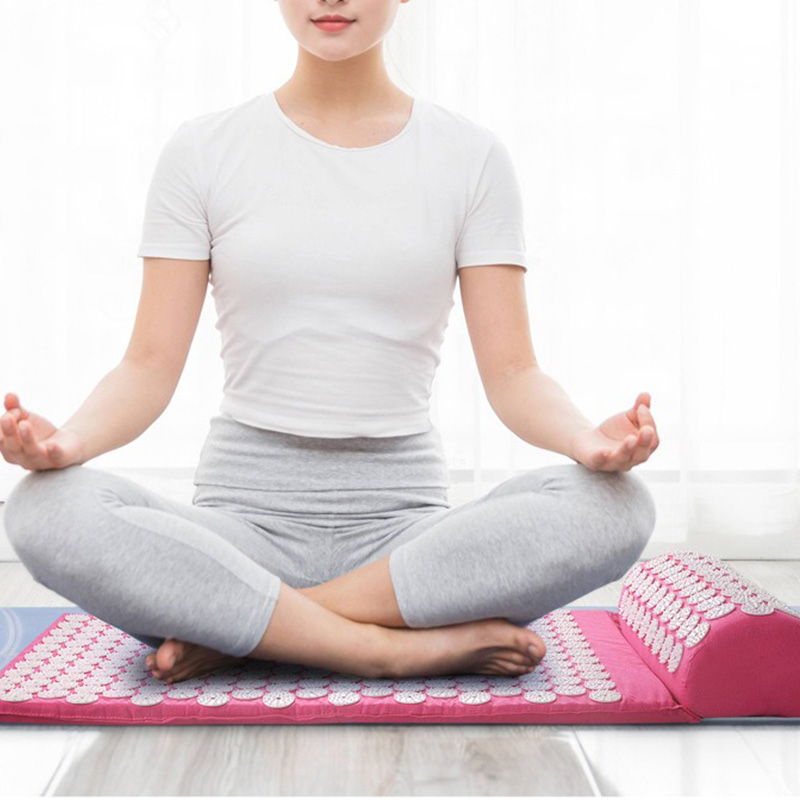 Yoga And Fitness Mat - Nail Mat Acupressure Shakti Mat with