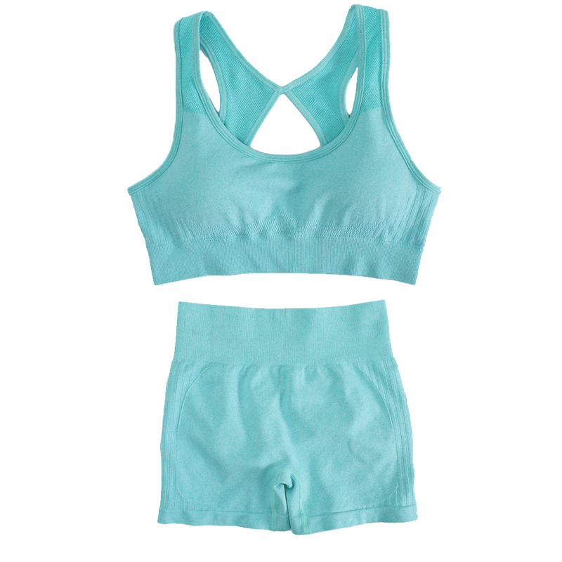 Yoga & Fitness Center - Women's Sports Fitness Yoga Suit Set