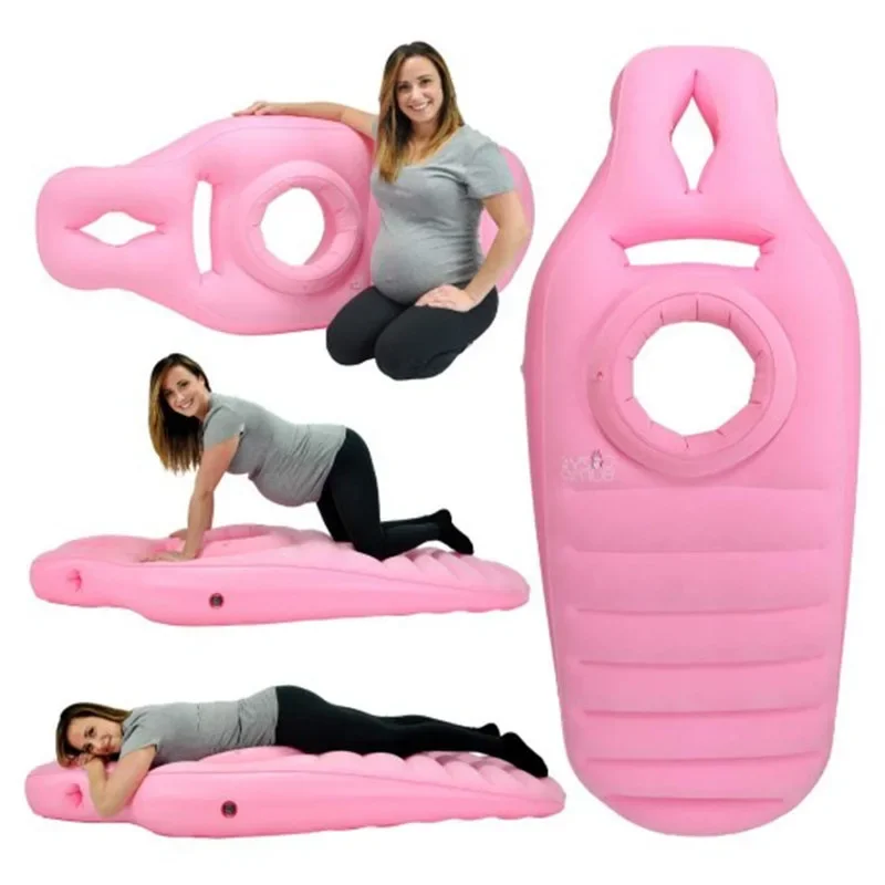 Yoga And Fitness Mat - Inflatable Pregnancy Pillow Yoga Mat For