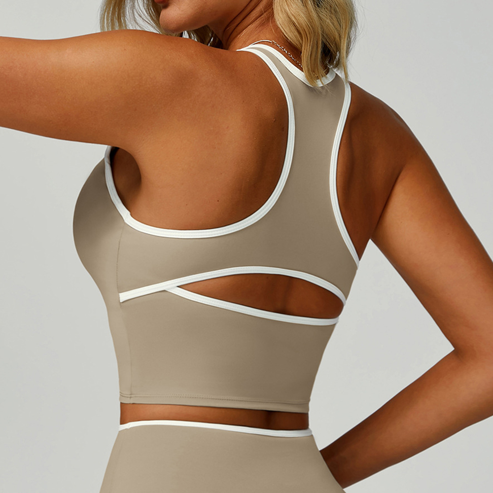 Color Block Sport Bra Yoga Ves - Yoga Blocks ulasan dan harga