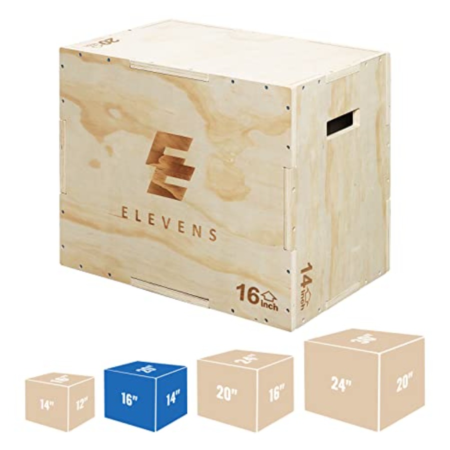 3 in 1 Wooden Plyo Box for Jum - Plyo Jump Box ulasan dan harga