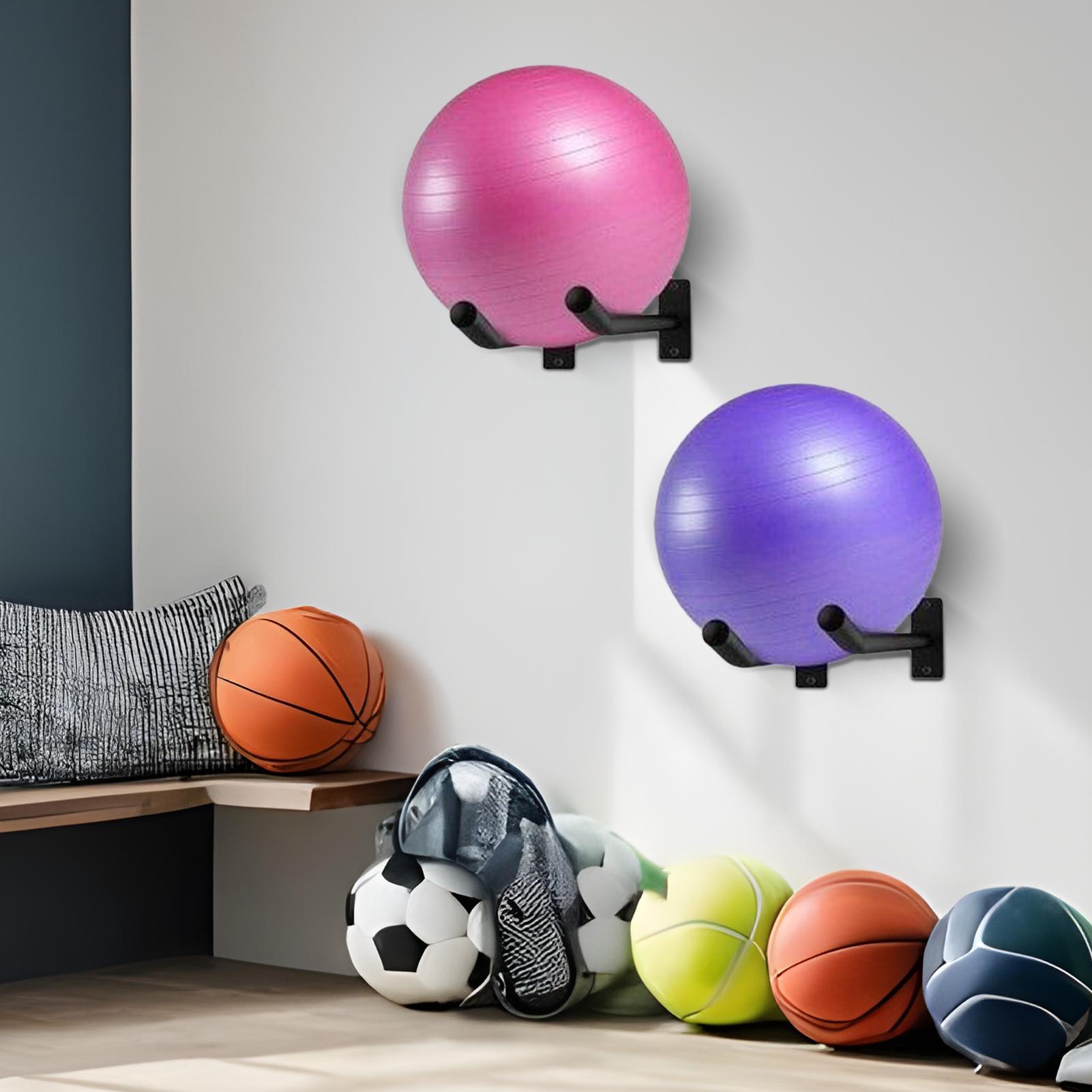 Exercise Ball Holder Pack of 2 - Yoga Fitness Rooms ulasan dan harga
