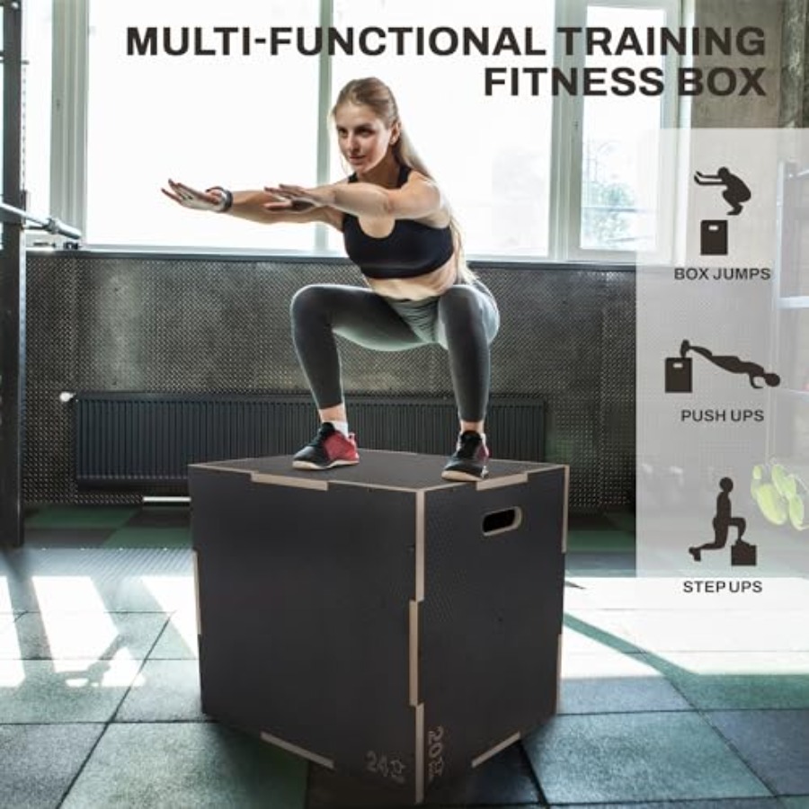 Home gym plyometric workout pl - Plyo Jump Box ulasan dan harga