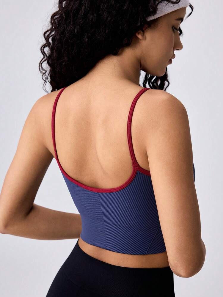Women's Spaghetti Strap Color  - Yoga Blocks ulasan dan harga
