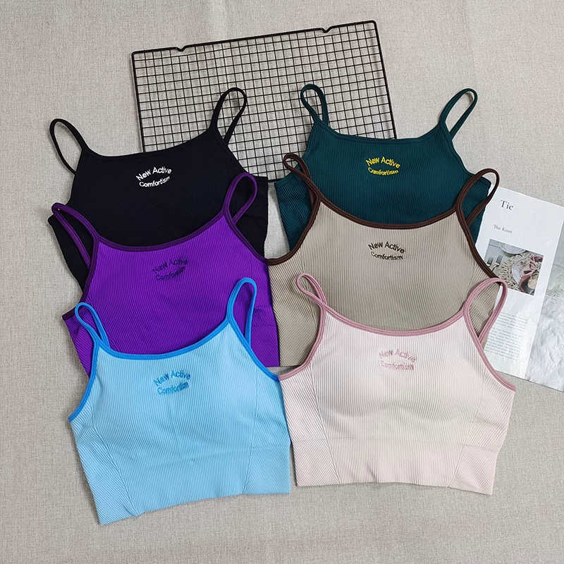 Women's Spaghetti Strap Color  - Yoga Blocks ulasan dan harga