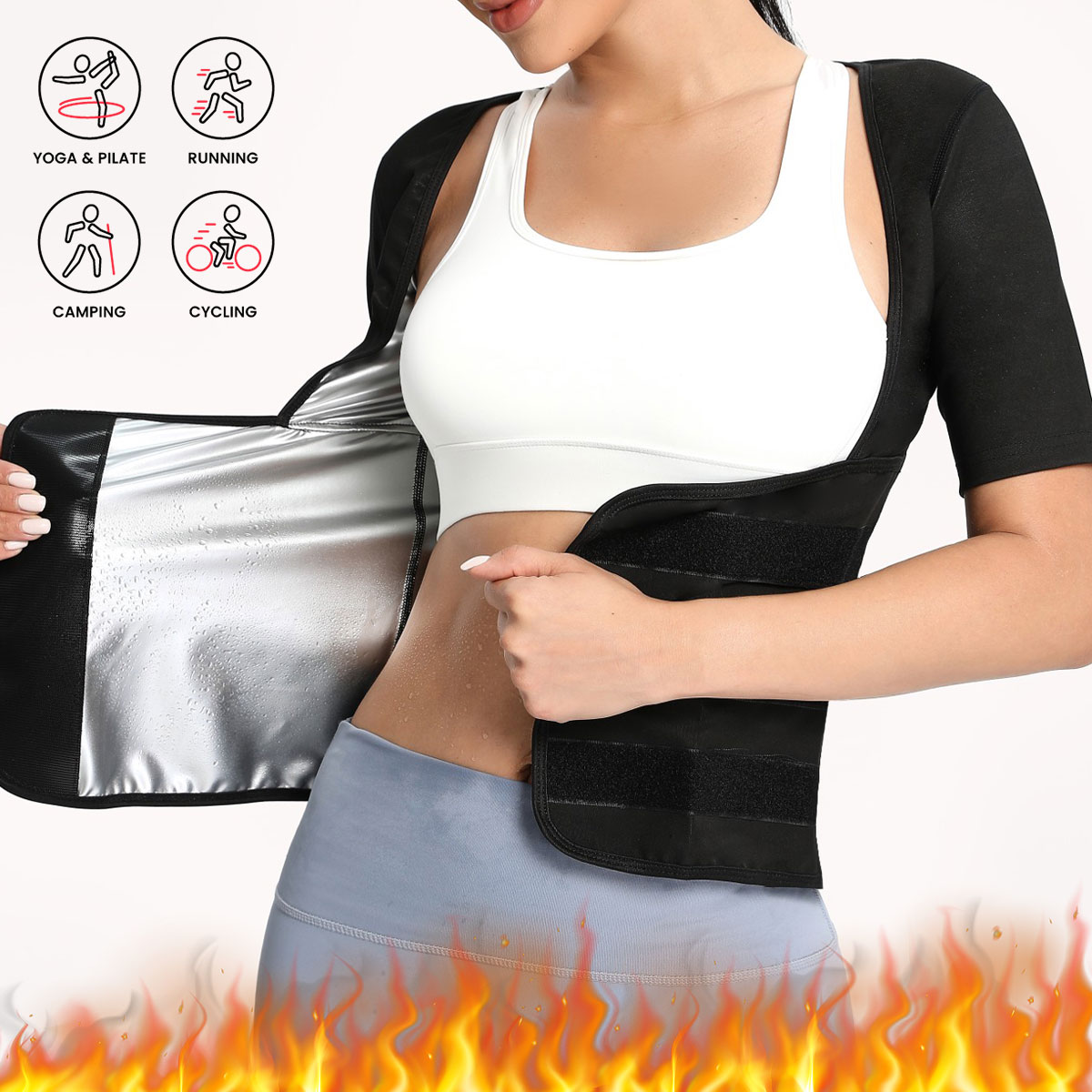 Sauna Suit for Women Sweat Bod - Waist Trainer Women ulasan dan harga
