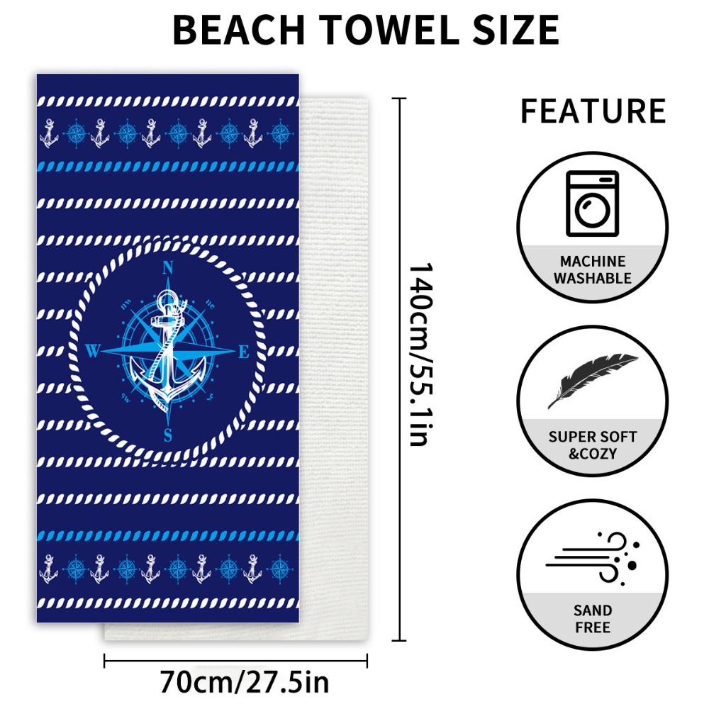 Starfish Printing Bath Towel 2 - Yoga And Fitness Mat ulasan dan harga