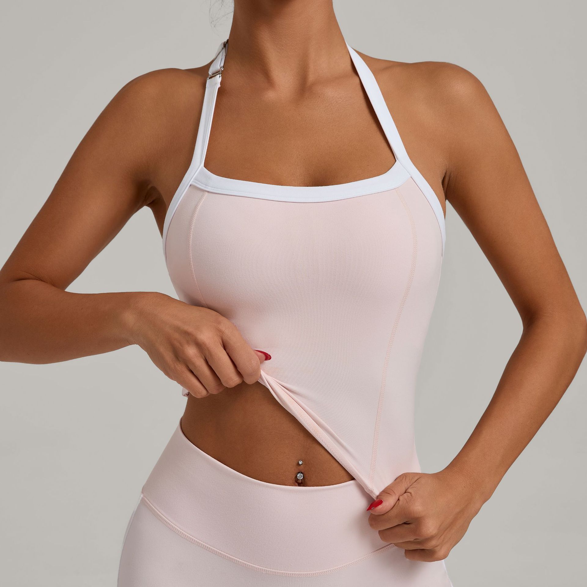 Hanging Neck Top Sports Bra Wo - Yoga Blocks ulasan dan harga