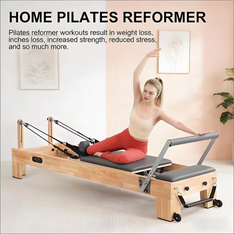 Pilates Reformers Body Exercis - Yoga Fitness Machine ulasan dan harga