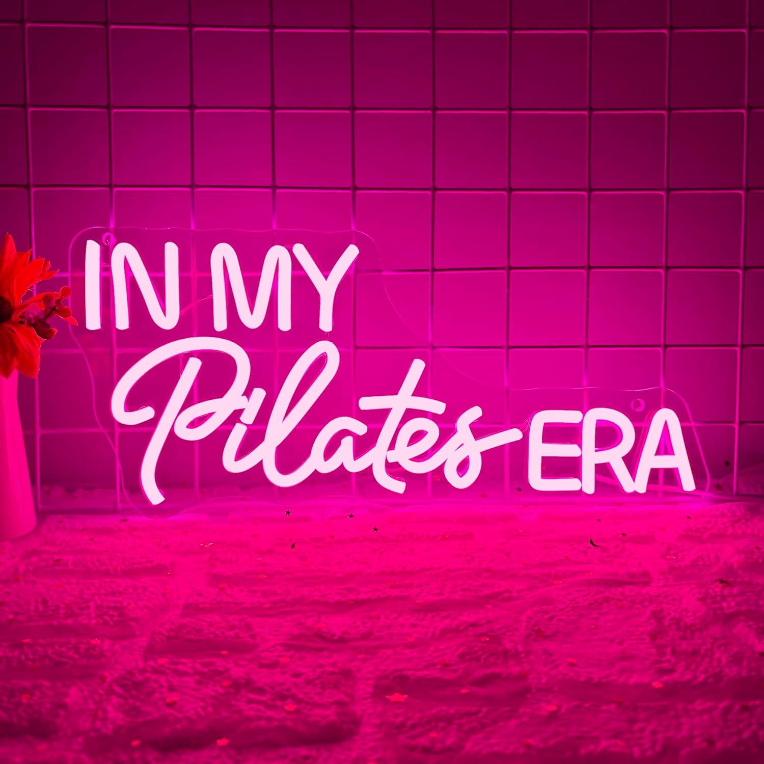 In My Pilates Era Neon Sign Di - Yoga Fitness Rooms ulasan dan harga
