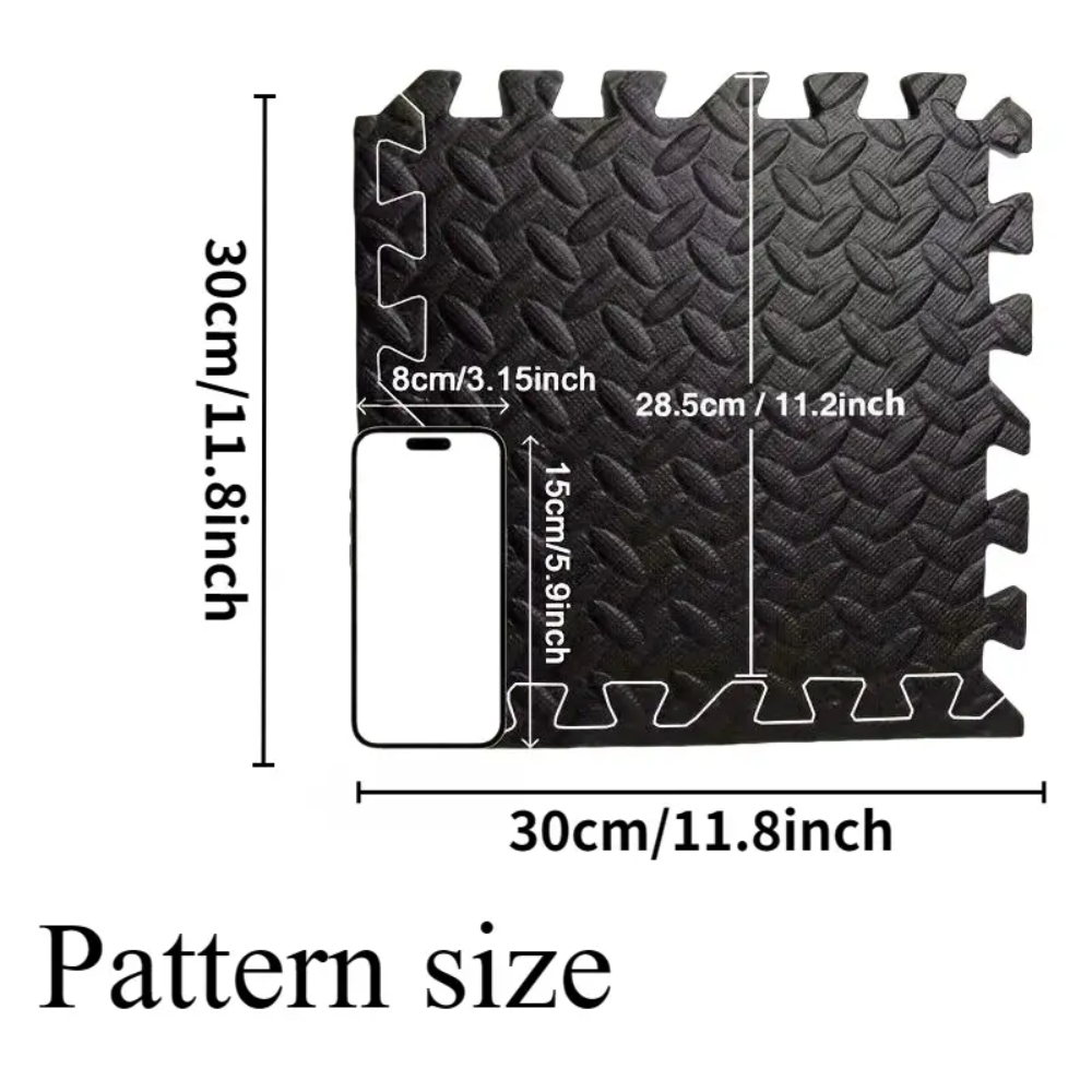 16 Piece Fitness Yoga Mat Soft - Yoga And Fitness Mat ulasan dan harga