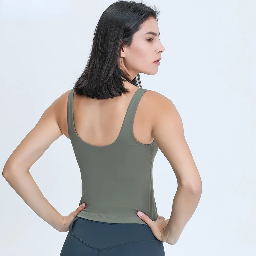 Women Waist-Length Tank Top V- - Yoga & Fitness Center ulasan dan harga