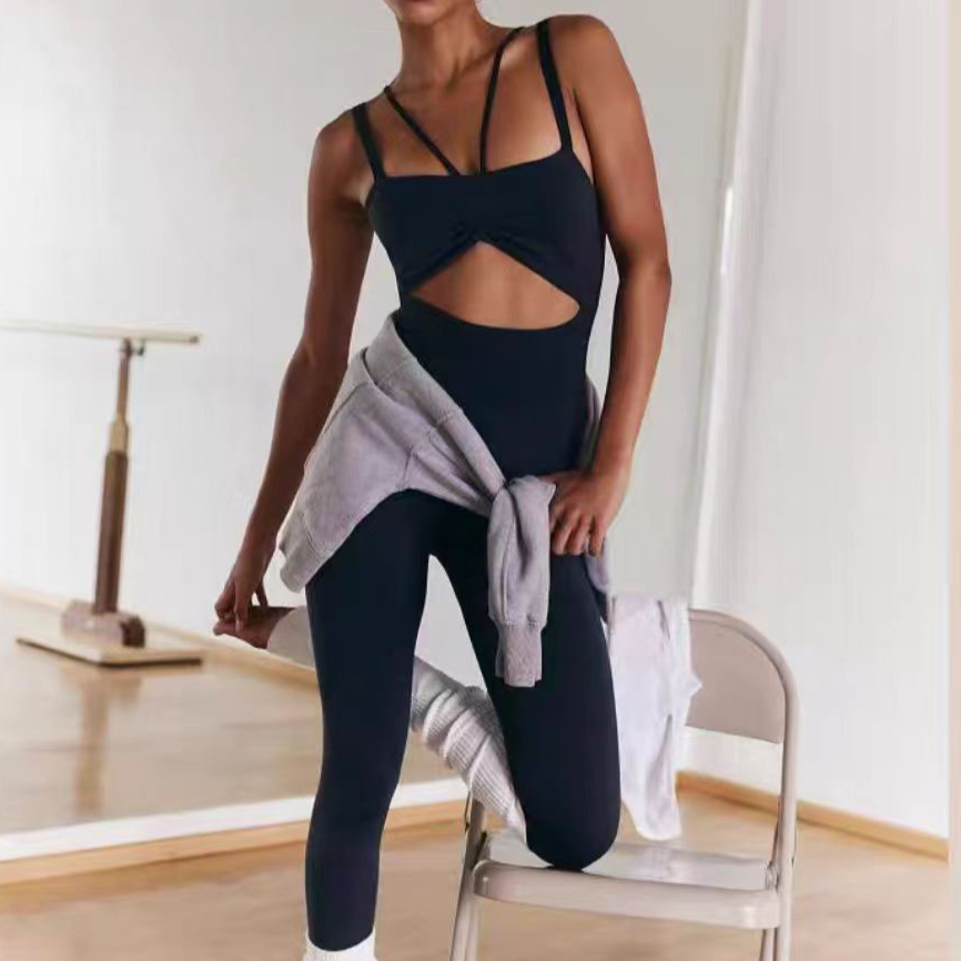 Sexy Hollow Scrunch Women Gym  - Yoga Overall Fitness ulasan dan harga