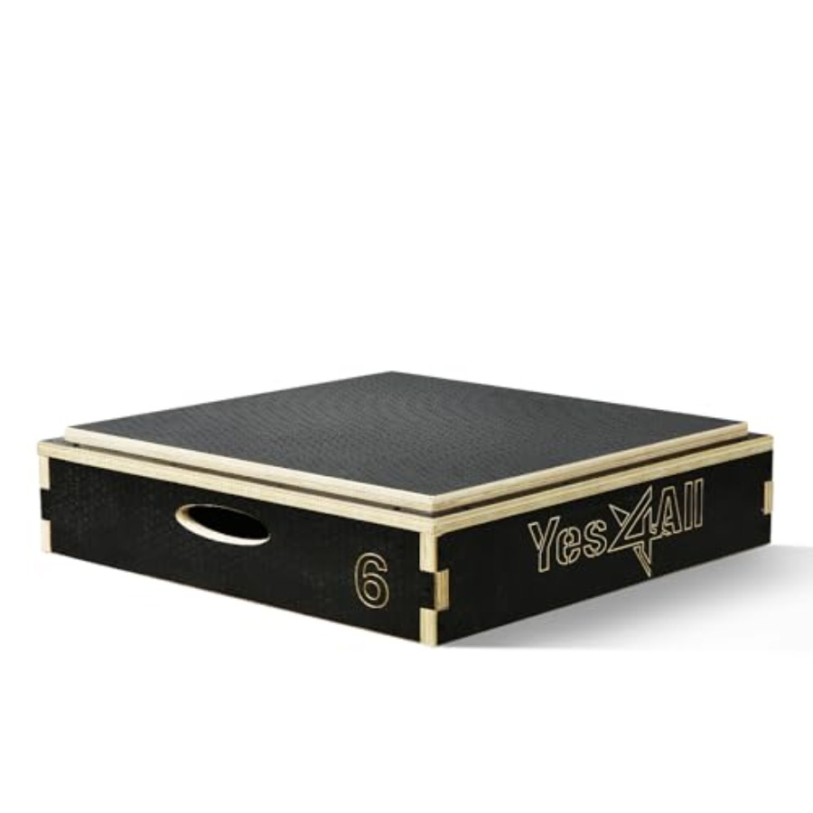 3 in 1 Wooden Plyo Box for Jum - Plyo Jump Box ulasan dan harga