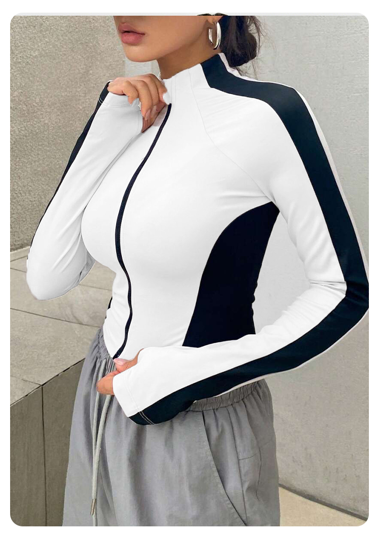 Yoga Clothes Stand Up Collar J - Yoga & Fitness Center ulasan dan harga