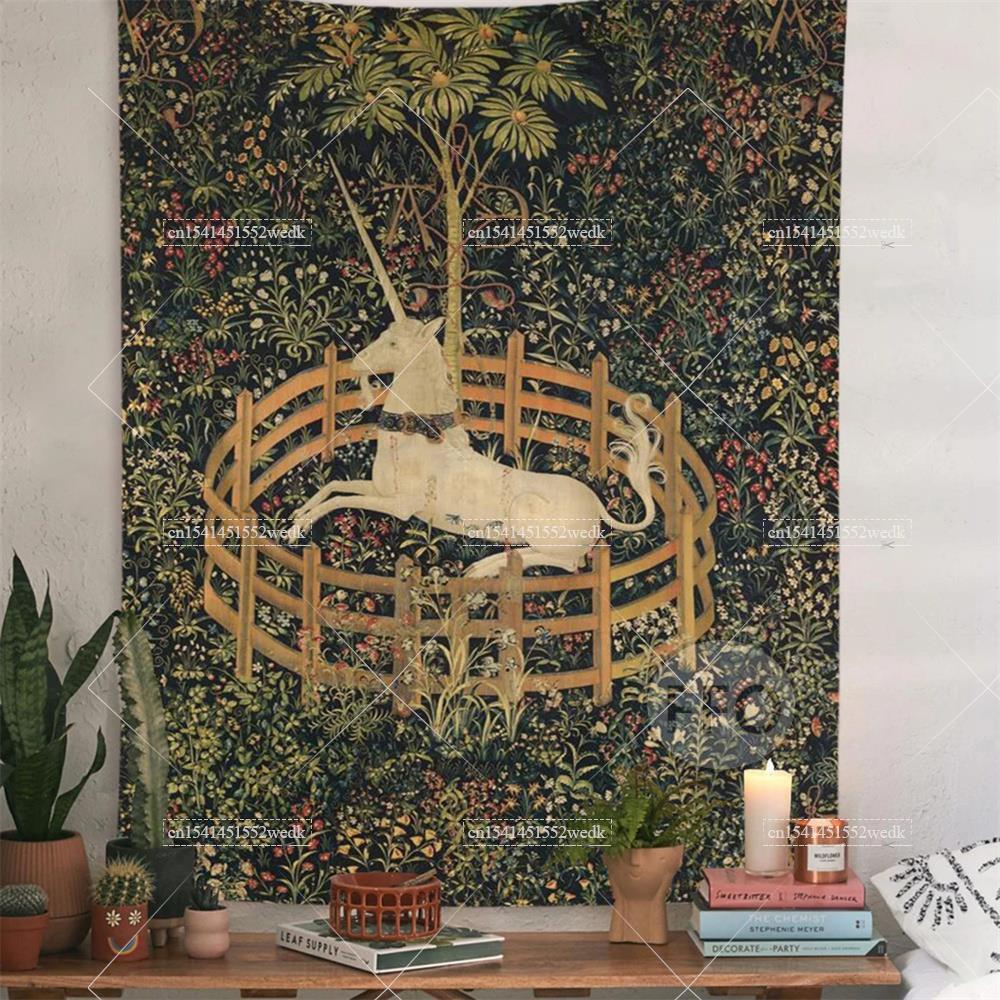 The Unicorn In Captivity Wall  - Yoga And Fitness Mat ulasan dan harga