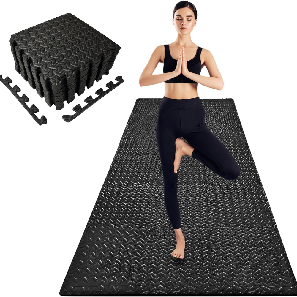 Fitness Interlocking Foam Mats - Yoga Fitness Rooms ulasan dan harga