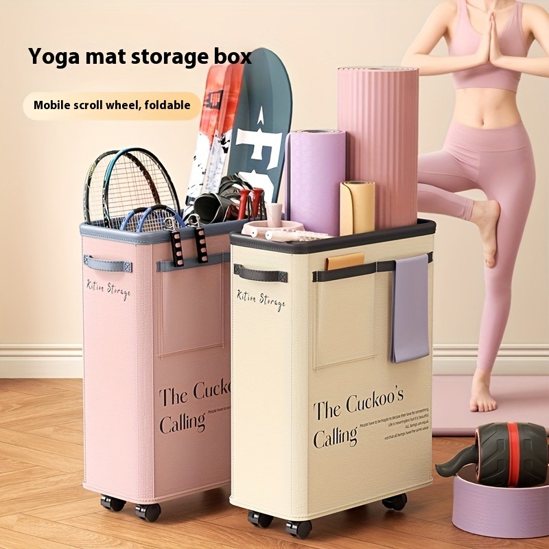 Yoga Mat Storage Basket with W - Yoga And Fitness Mat ulasan dan harga