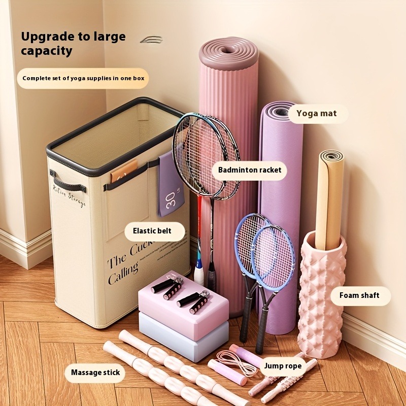Yoga Mat Storage Basket with W - Yoga And Fitness Mat ulasan dan harga