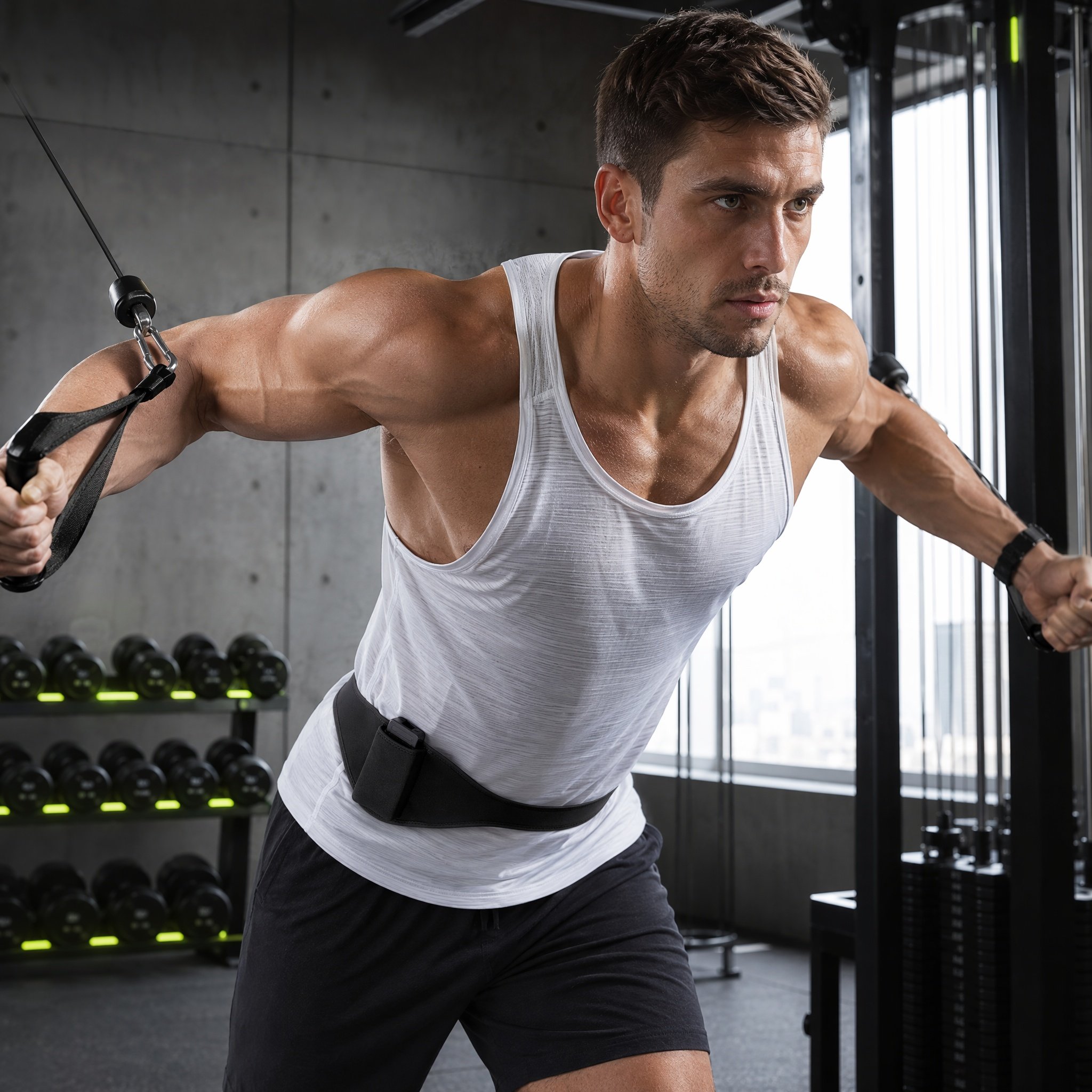 Microphone Holder Waist Bag Ad - Yoga And Fitness Instructor ulasan dan harga