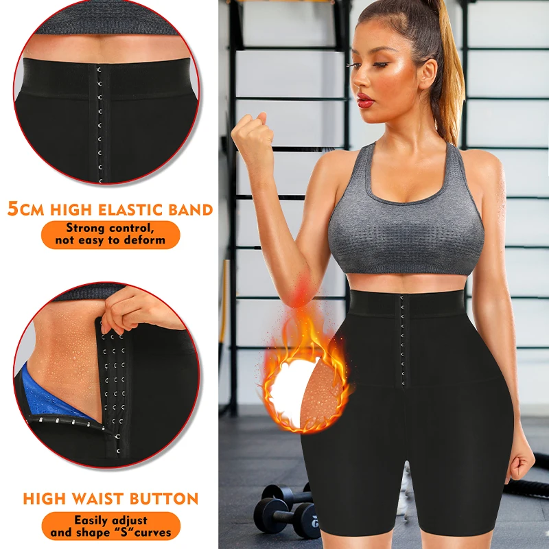 Sweat Sauna Pants Body Shaper  - Waist Trainer Women ulasan dan harga