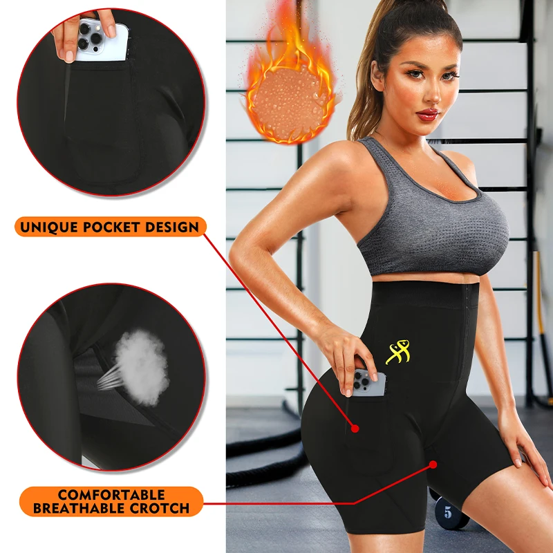 Sweat Sauna Pants Body Shaper  - Waist Trainer Women ulasan dan harga